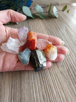 Mini chakra crystal set
