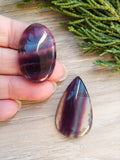 Fluorite Crystal Cabochons