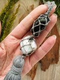 'Your Truth' handmade macrame necklace
