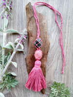 'From my heart to yours' macrame necklace