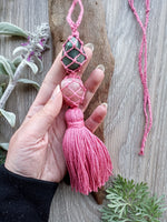'From my heart to yours' macrame necklace