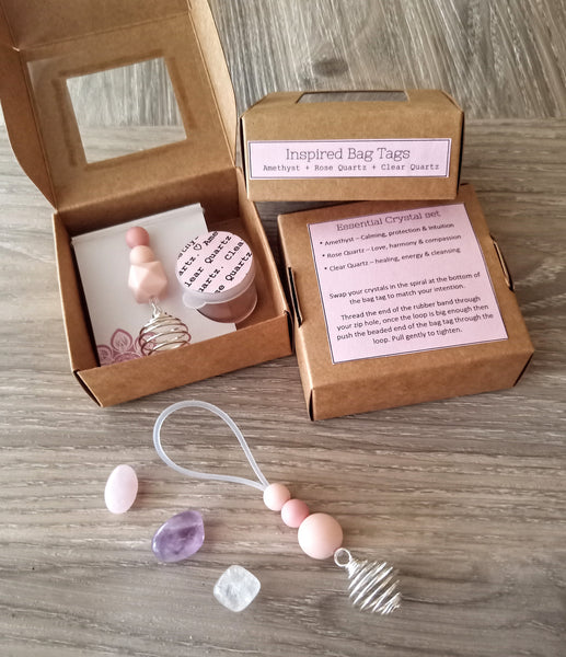 Inspired Bag Charm "Essential" set
