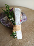 Botanical Sage + Selenite wand