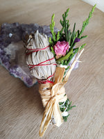 Botanical Sage + Selenite wand