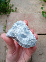 Blue Calcite - raw - BCL02